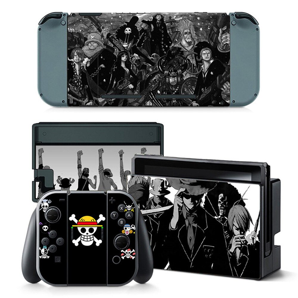 Factory supply directly grey camo skin stickers for Nintendo Switch console game decals: TN-switch-5359