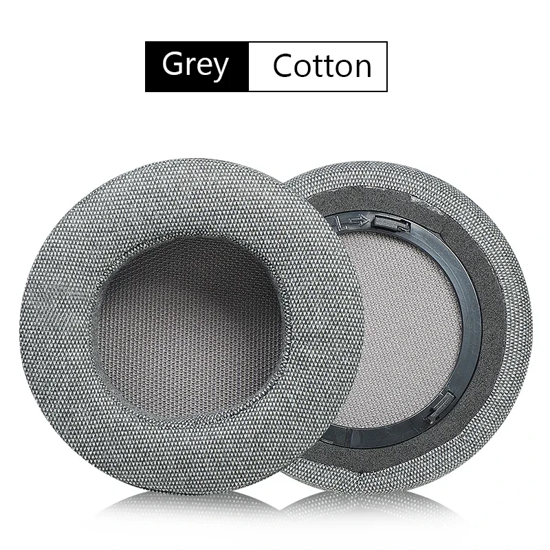 Replacement Earpads Ear Pad For Corsair Virtuoso RGB Wireless SE Gaming Headphones Headphone Memory Foam Pads Ear: Silver