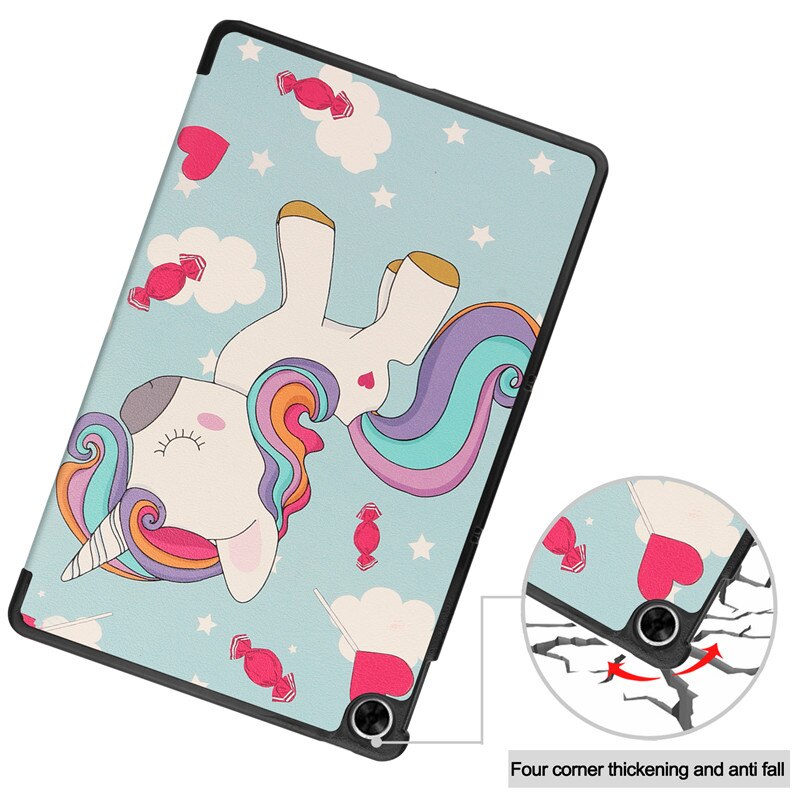 Voor Realme Pad 10.4 Inch Tri-Vouwen Hard Pc Stand Cover Voor Funda Realme Pad cover Case Tablet
