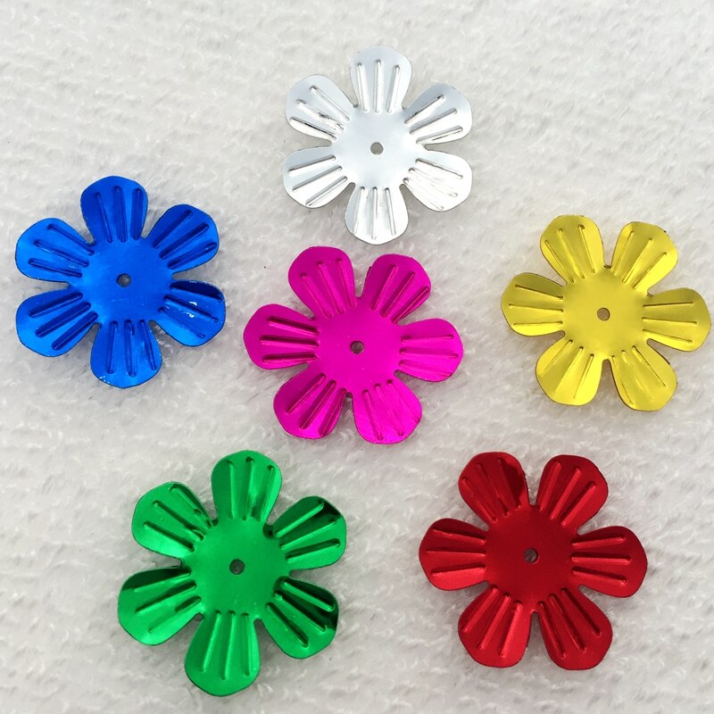 150 stuks 22mm paillettenbloemen voor pailletten naaien scrapbooking bruiloftsdecoratie lentejuelas ab knutselwerkjes -c45a