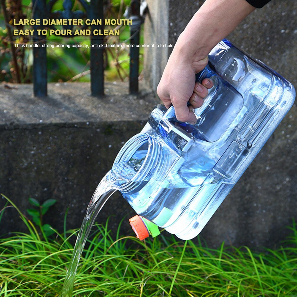 5.5L/10L Capacity Hiking Picnic Camping Water Tank Food Grade Car Water Tank Container Cube Water Tank Container with Faucet