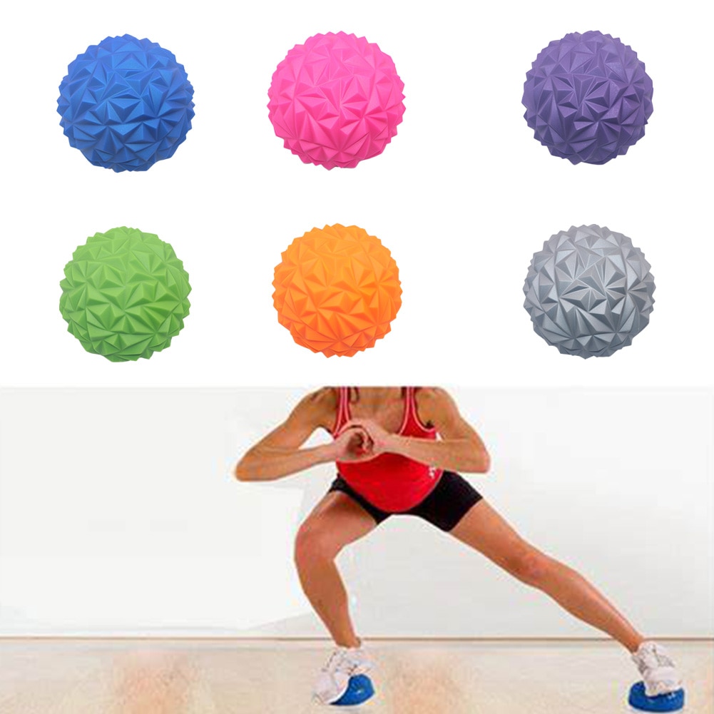 Pvc sensorisk integration halvkugle fitness indendørs stepping stone legetøj balance udendørs træning fod spil spiky massage yoga bold
