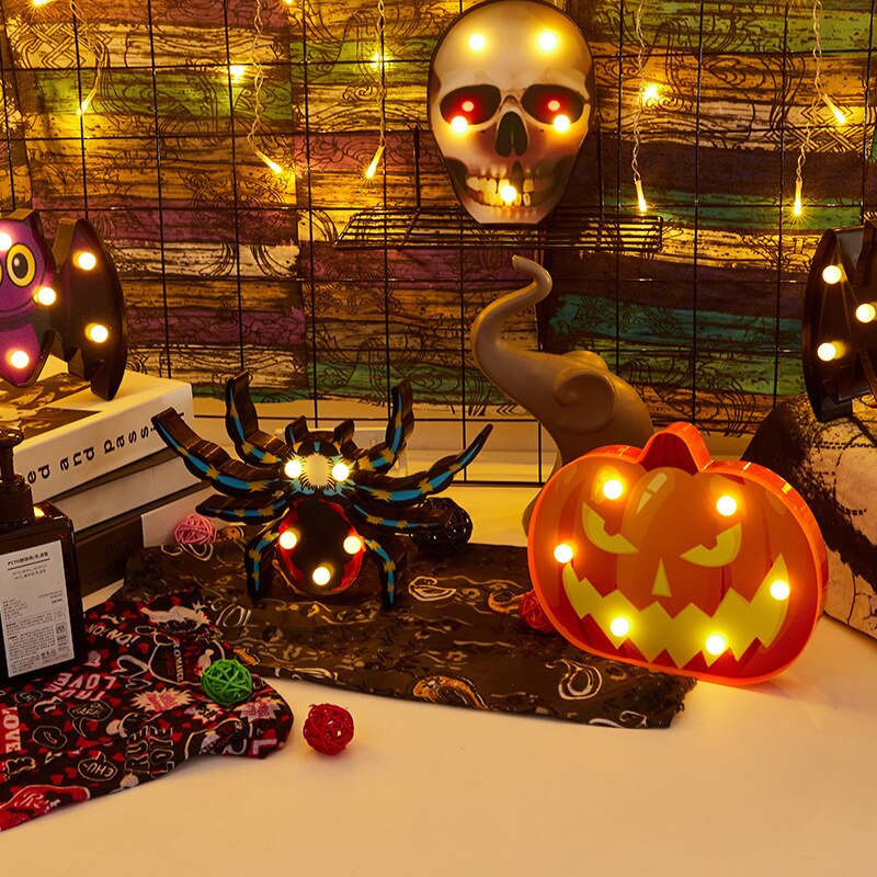 AF1030 Halloween Decoration LED Paper Pumpkin Hanging Lantern Light Lamp Halloween Decorations