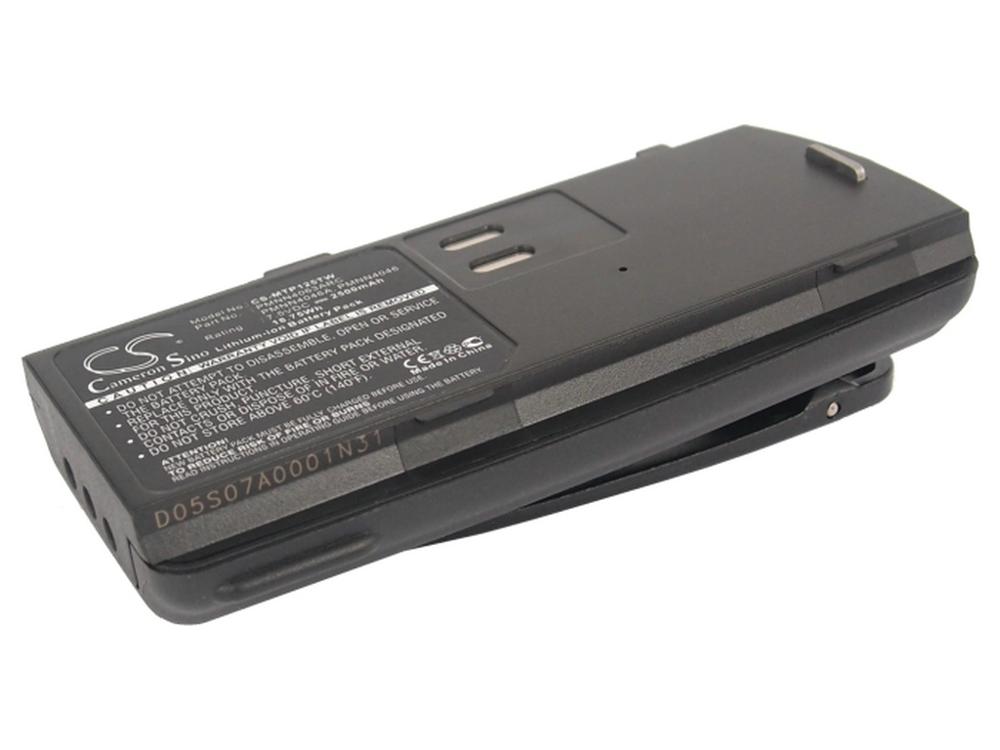 Cameron Sino Battery for Motorola GP2000 GP2000s SP66 GP2100 CP125 AXU4100 Replacement PMNN4046 PMNN4046A 2500mAh
