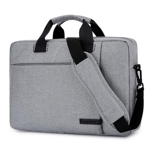 Brinch Umhängetasche Für Laptop 13.3 ",14.1", 15,6 Zoll, 14,6 zoll Handtasche fallen Für Macbook Notizbuch Tasche: Grau / 13,3-zoll