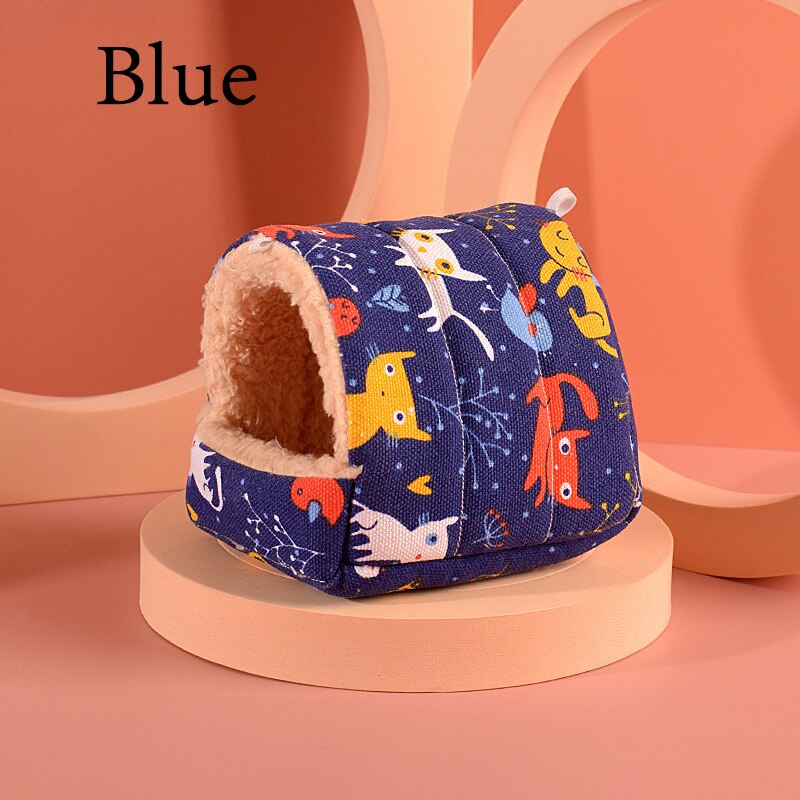 Winter Warm Mini Cage Hamster House for Small Pets... – Vicedeal