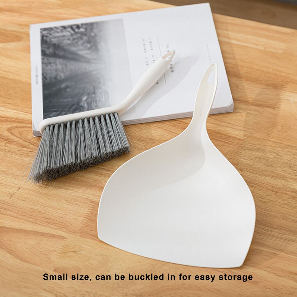 Desktop Cleaning Set Mini bamboo broom dustpan combination set brush small broom dust shovel Household cleaning appliances