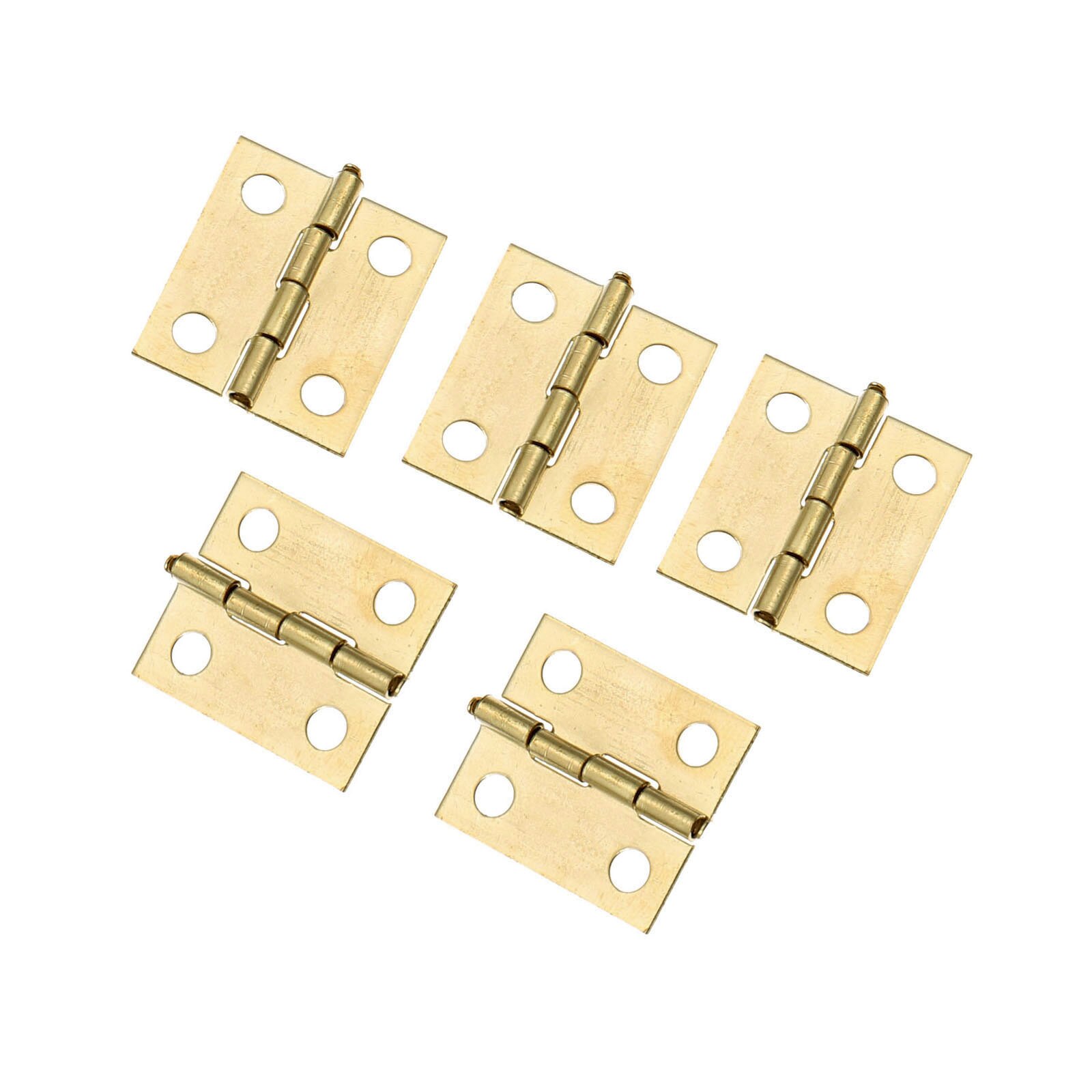 20Pcs 18x16mm Gold Furniture Door Cabinet Mini Hinges Jewelry Wooden Box Luggage Hinges Wine Box Hinge