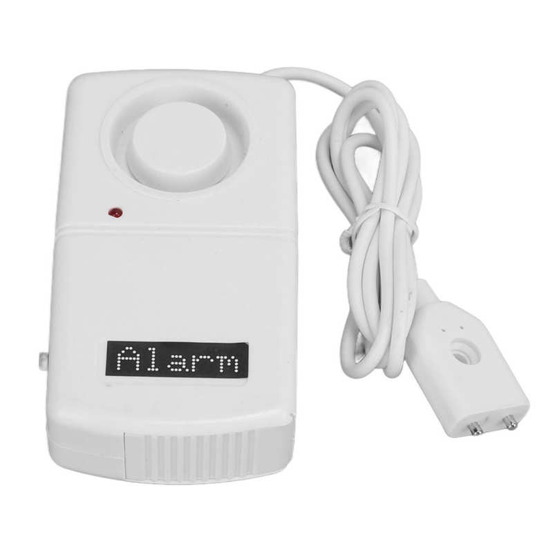 Overflow Alarm Water Leak Sensor Reliable 110dB for Home Kitchen Bathroom Basement