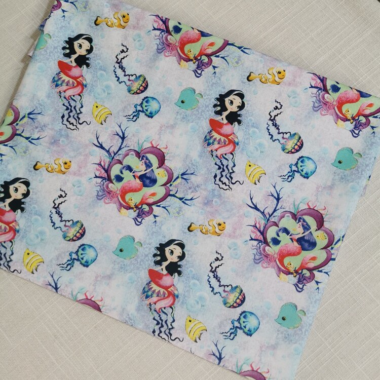 Digitaal bedrukte katoenen stof handgemaakte naaiquiltstoffen basis voor patchwork handwerk doe-het-zelf handgemaakte stof: Oranje