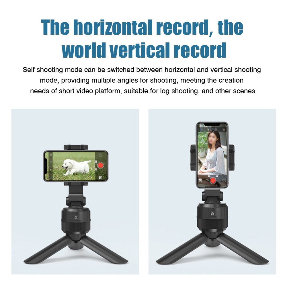 Camera Mount Horizontal Vertical Home Travel Gimbal Stabilizer Multiple Angle Smart Shooting 360 Degree Rotation For Smartphones