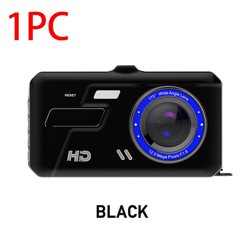 Car DVR 1080P FHD Full Touch Screen Dash Cam Car Camera Wide Angle Video Recorder Dual Lens Night Vision Monitor Registrator Car: dash cam only / 16G