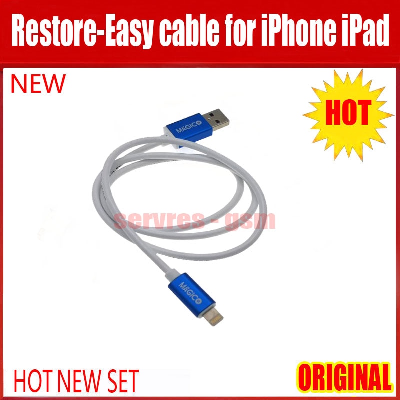 MAGICO Restore-Easy cable for iPhone iPad automatic update, automatic update DFU mode online check serial number