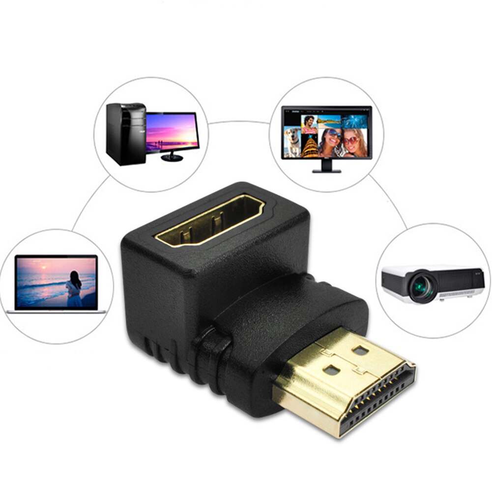 90 Graden 1080P 270 Graden Hdmi-Compatibel Man-vrouw Adapter Tv Converter Coupler