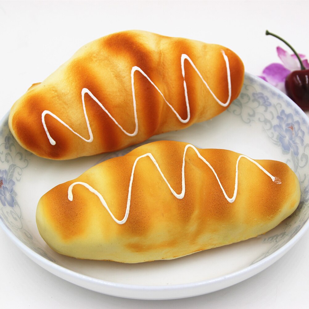 1Pc Jumbo Kussen Loaf Cake Brood Speelgoed Kawaii Squishy Slow Squeeze Stress Kids