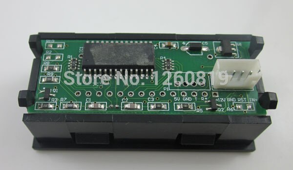 LED rouge minuterie numérique totalisateur heure chronomètre industriel 12 V DC compteur panneau