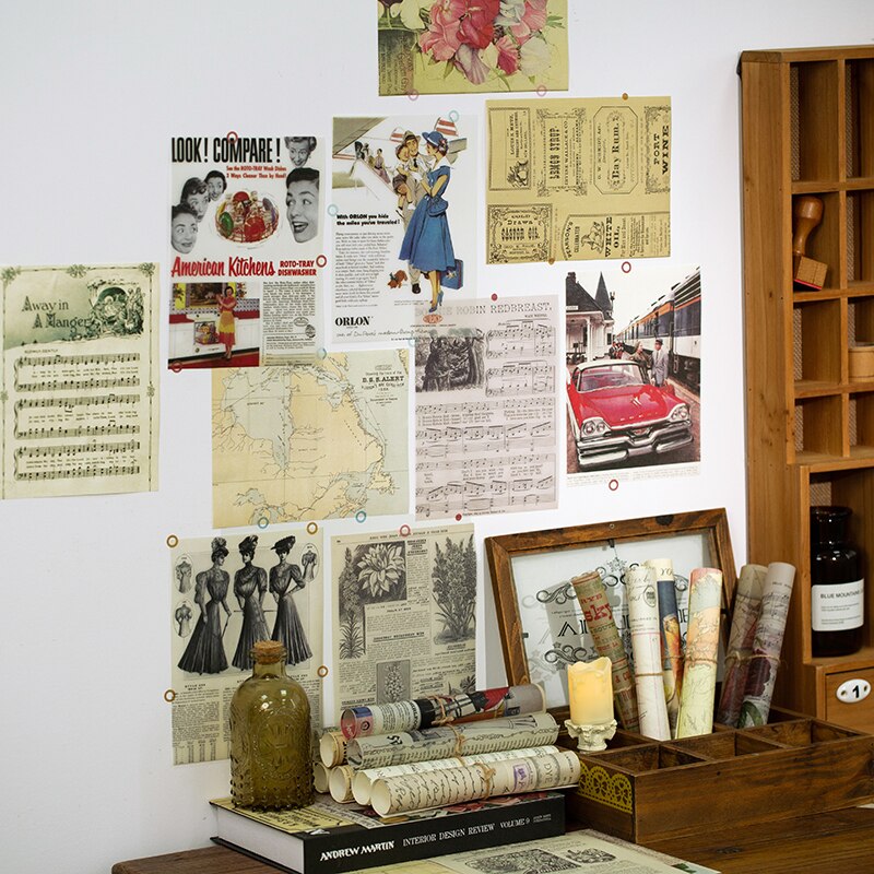 Minne manuskript skrivmaterial kort scrapbooking/kort gör/journalföring projekt bakgrund hangtag med hålkort