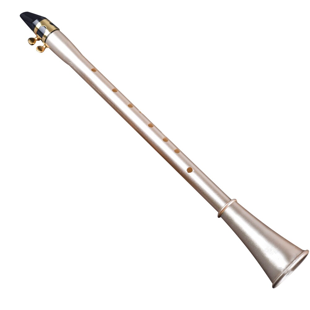 Pocket Klarinet Sax Mini Draagbare Klarinet-Saxofoon Kleine Saxofoon Met Draagtas Houtblazers Instrument: C Key