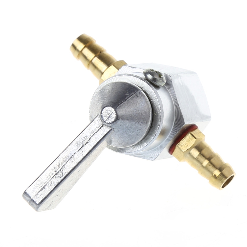 Universal 6mm In-Line Petrol / Fuel Tap Motorcycle On-OFF Petcock Fuel Switch R2LC