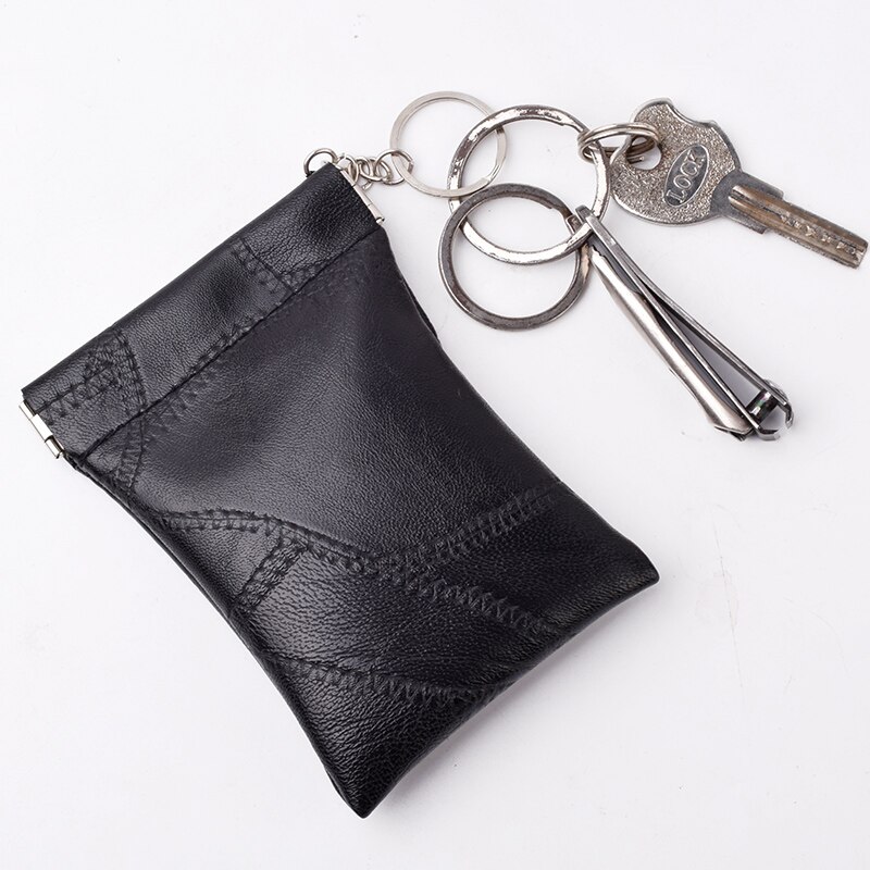 Grils Eenvoudige Portemonnee Met Auto Sleutelhanger Case Vrouwen Pu Lederen Portemonnee Kleine Toetsen Kaart Huishoudster Tas Sleutelhanger Houder pouch