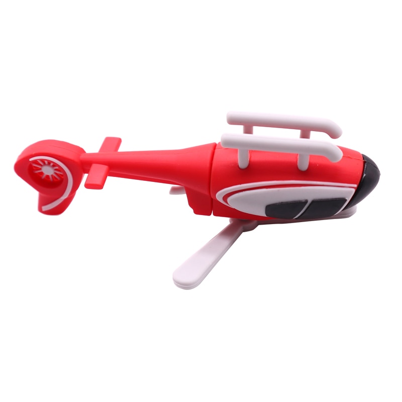 Flash drive 128gb pen drive 64gb usb pendrive 4gb 8gb 16gb 32gb de dibujos animados helicóptero memoria creativa usb flash drive