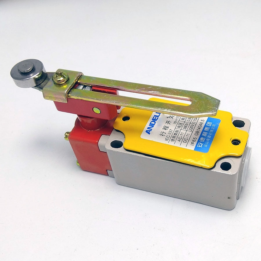 Limit switch series door stop switch 380V AC 220V DC 1NC 1NO Momentary limit switch 3 position rotary switch