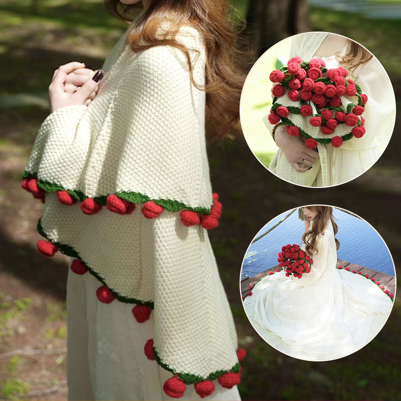 Manta De flores, ramo De flores De ganchillo, Manta De rosas, Manta De flores terminadas, Rosa De ganchillo, De cumpleaños, Manta De Rosas