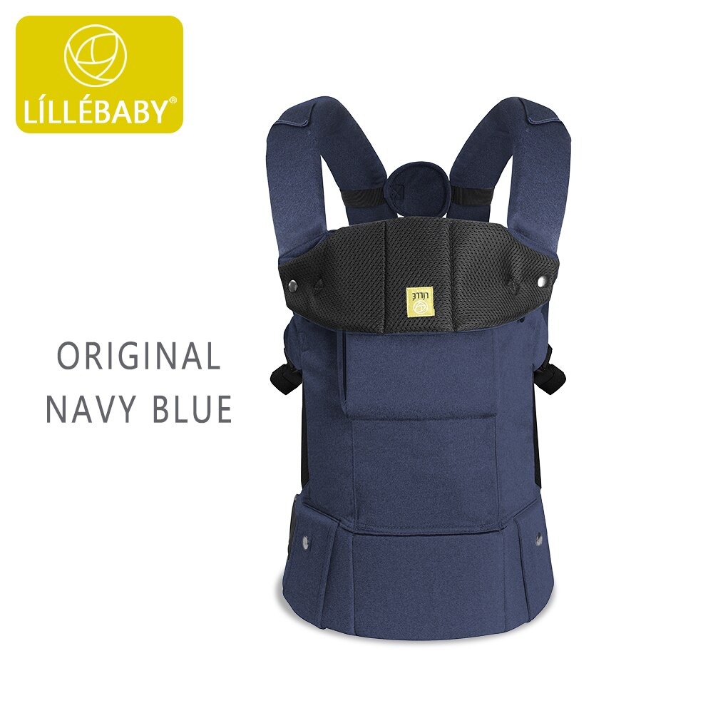 Lillebaby Ergonomische Originele Baby Carrier Baby Baby Sling Bebes Voorkant Kangoeroe Voor 0-36 Maanden: NAVY BLUE