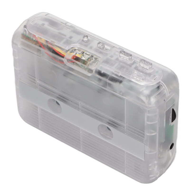 Portable Cassette Players Mini Stereo Bluetooth Cassette Playing Equipment with 3.5 mm Jack for Speakers Cars Cassette Player