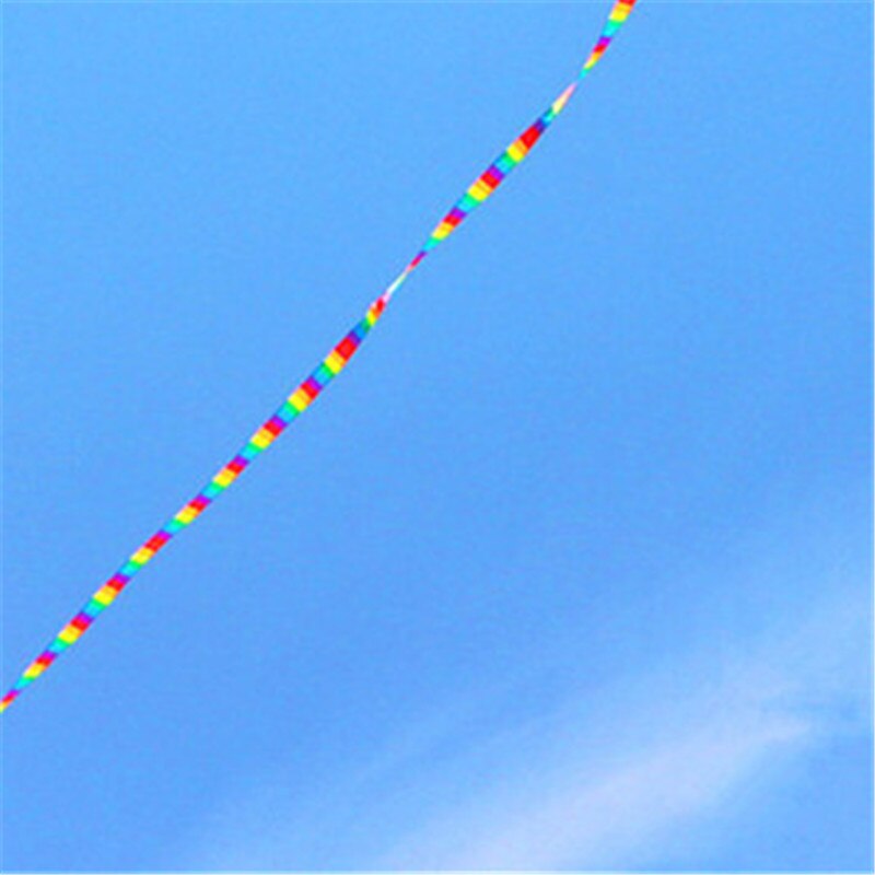 1 pc 10 Meter Regenboog Bar Vlieger Staart voor Delta Kite Stunt Kite Kite Accessoire Outdoor Fun Sport Speelgoed voor Kinderen