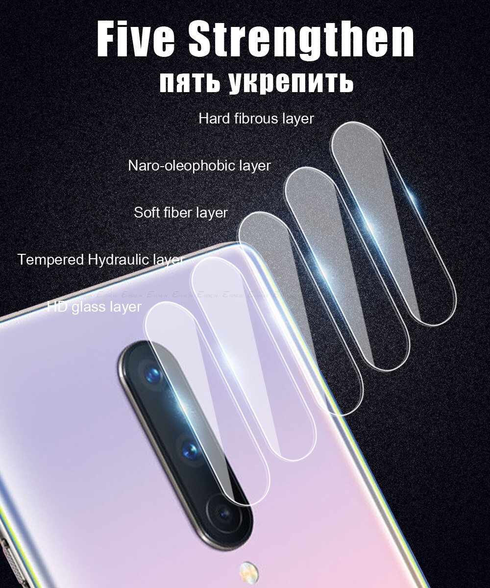 Back Camera Lens Voor Oneplus Een Plus 9 8T 8 7T 7 Pro Beschermfolie Achter Screen Protector helder Gehard Glas