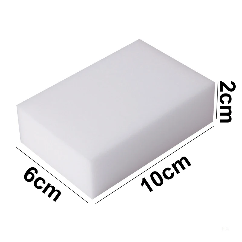 Magic Sponge Eraser White Melamine Sponges Cleaner Sponge Eraser for Kitchen Cleaning Tools Office Kitchen Bath Cleaning Sponges: PURPLE