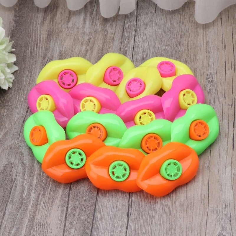 15 pièces bouche lèvre sifflet décoration jeu prix fête jouets chanceux butin enfants jouet
