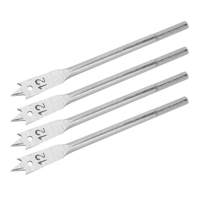 Woodworking Spade Drill Bi Useful Spade Drill Bit Set with Carbon Steel Material for Outdoor for Landscape Garden