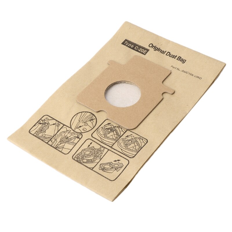 Universal Disposable Paper Dust Bag Replace For Vacuum Cleaner MC-E7101 MC-CG883