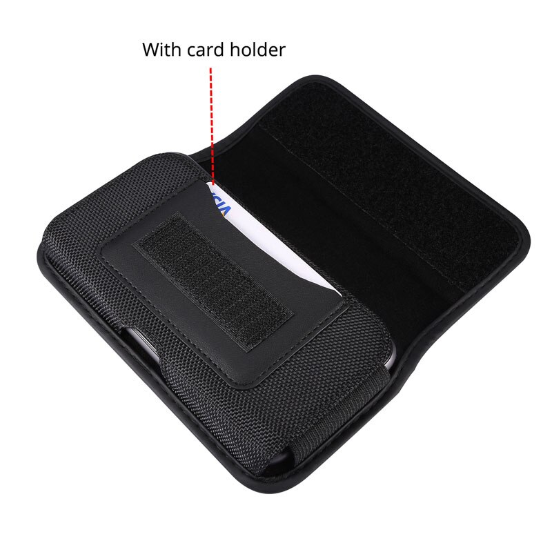 4.7-7.2inch Mobile Phone Waist Bag for Samsung s20 ultra S10E S9 S8plus Holster Belt Clip Pouch for iPhone12 11 pro X XS MAX 7 8