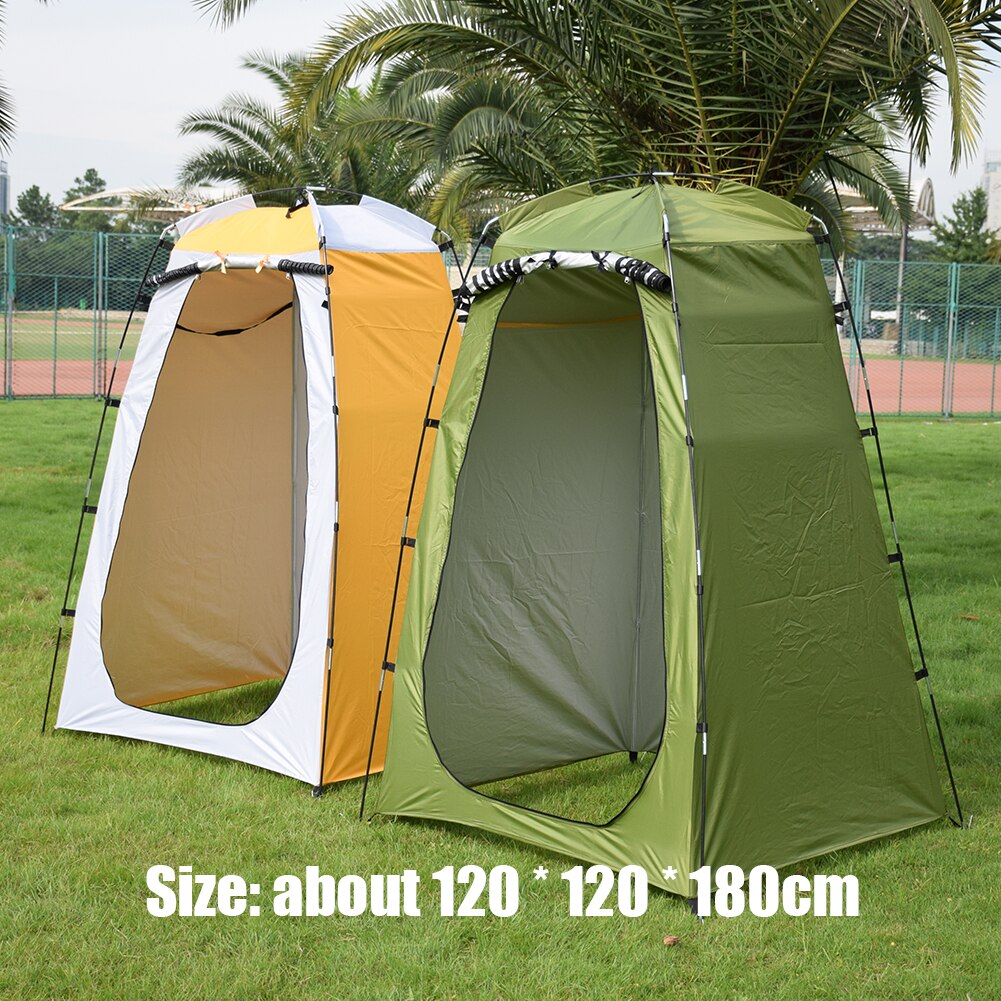 Outdoor Camping Waterproof Shower Bathing Tent Portable Changing Fitting Room Shelter Hiking Beach Outdoor Big Tent