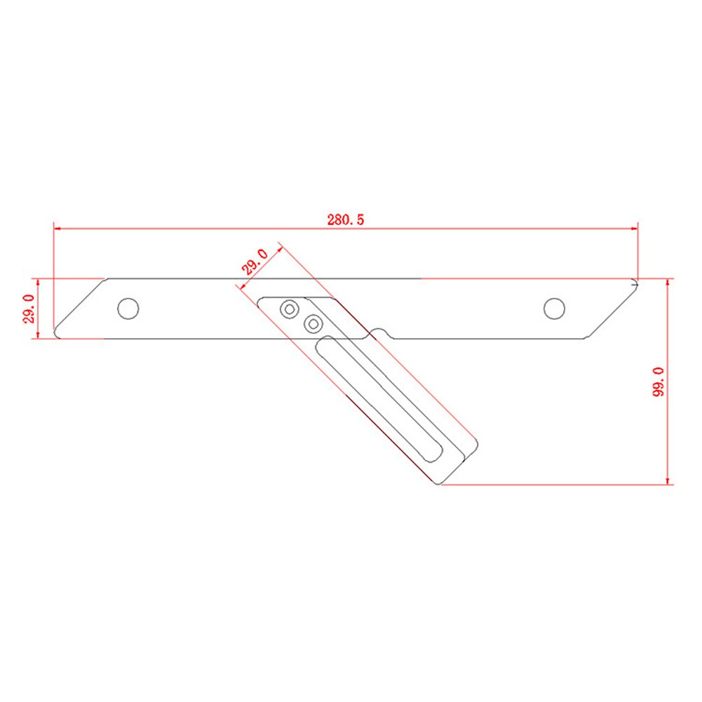 45 Graden Verstek Heerser Hoek Hoek Heerser Meting Tool Voor Houtbewerking Timmerman Kraspen
