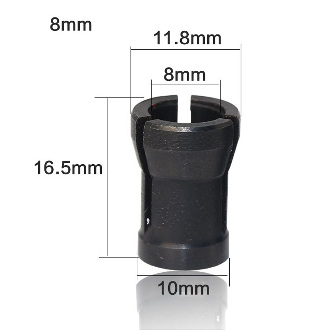 Woodworking Cutter 6mm/6.35mm/8mm Collet Chuck Engraving Trimming Machine Electric Router For Machinery Manufacturing