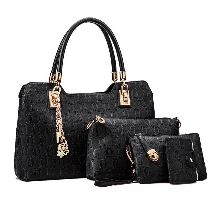 Bolsos De Mujer , bolsos de mano, bolsos de de marcas famosas, bolsos de hombro, Bolsos De Mujer, bolso de mujer, bolso principal para mujer, L4-2854: Black