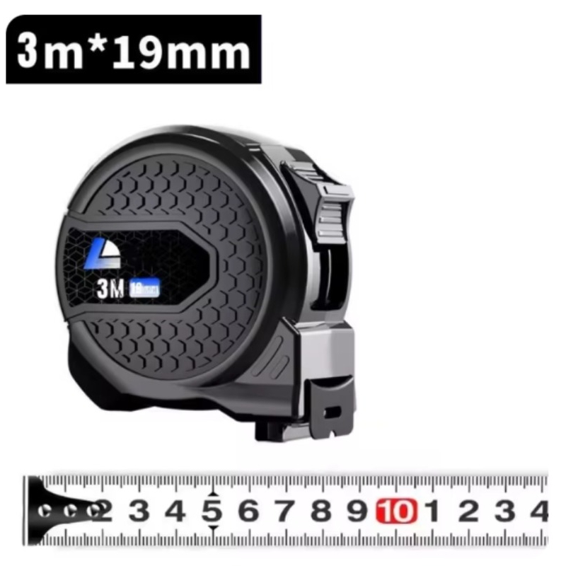 High precision Metric Tape measure Retractable 3/5/7.5/10M Measuring tape Retractable Ruler Woodworking Ruler Measuring Tools: army green