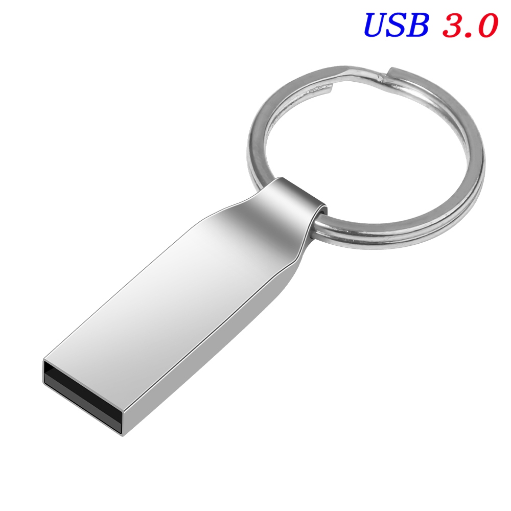 USB 3.0 Pendrive USB Flash Drive 128GB 64GB 32GB Pen Drive 4GB 8GB 16GB Flash High Speed Cle USB Stick USB3.0 U Disk On Key: Silver / 32 GB