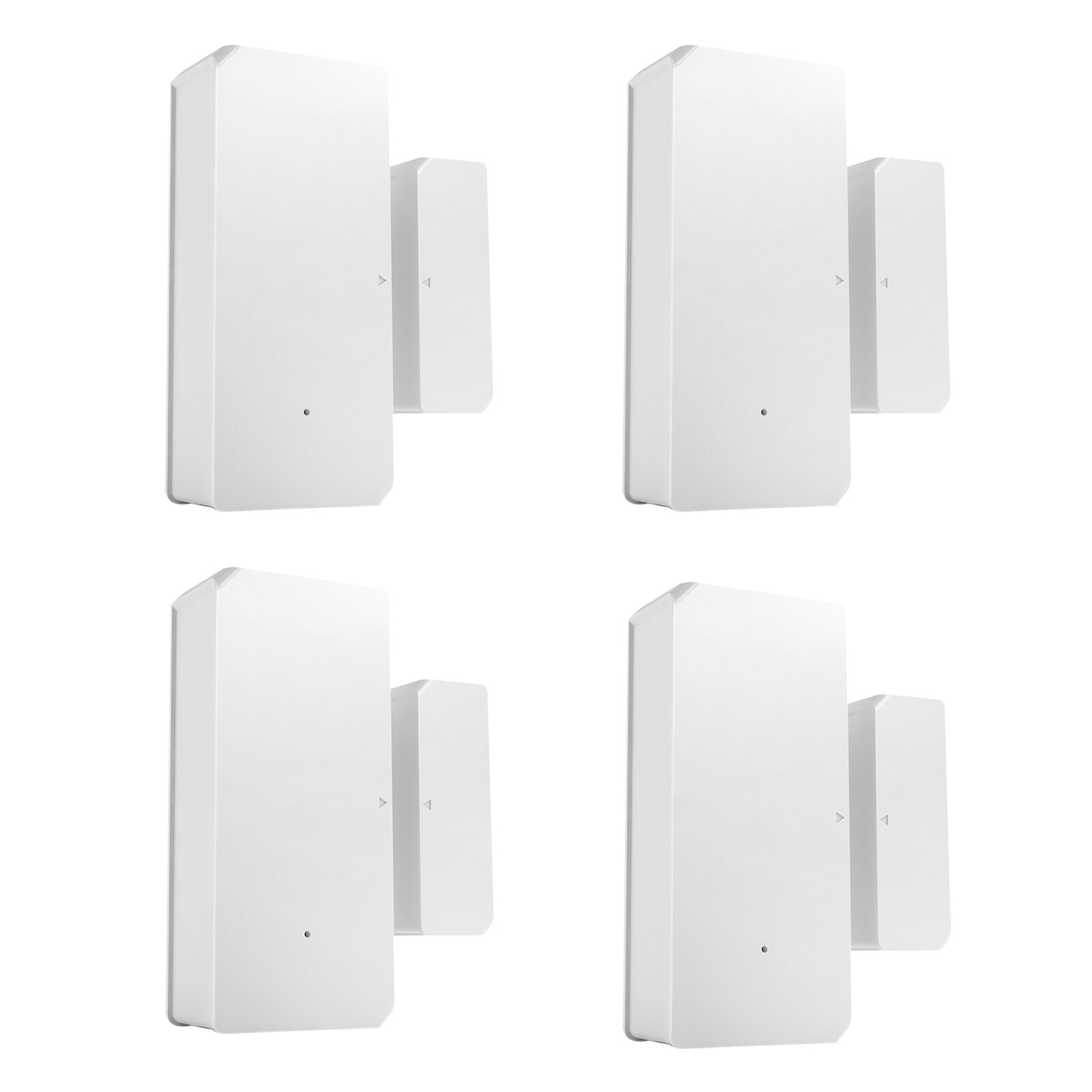 10PCS SONOFF DW2-RF-433MHZ Sensor Door Window Alarm Sensor RF 433Mhz Wireless Automation Anti-Theft Alarm Compatible With RF: 4pcs
