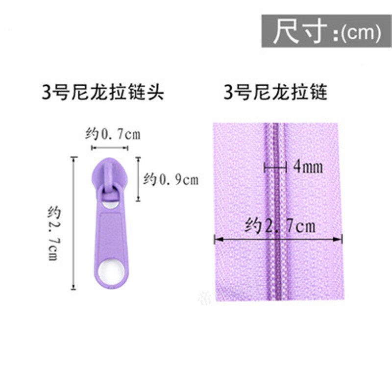 5PCS/Bag Universal Instant Fix Zipper Repair Kit Replacement Zip Slider Teeth Rescue Zippers for Sewing Clothes