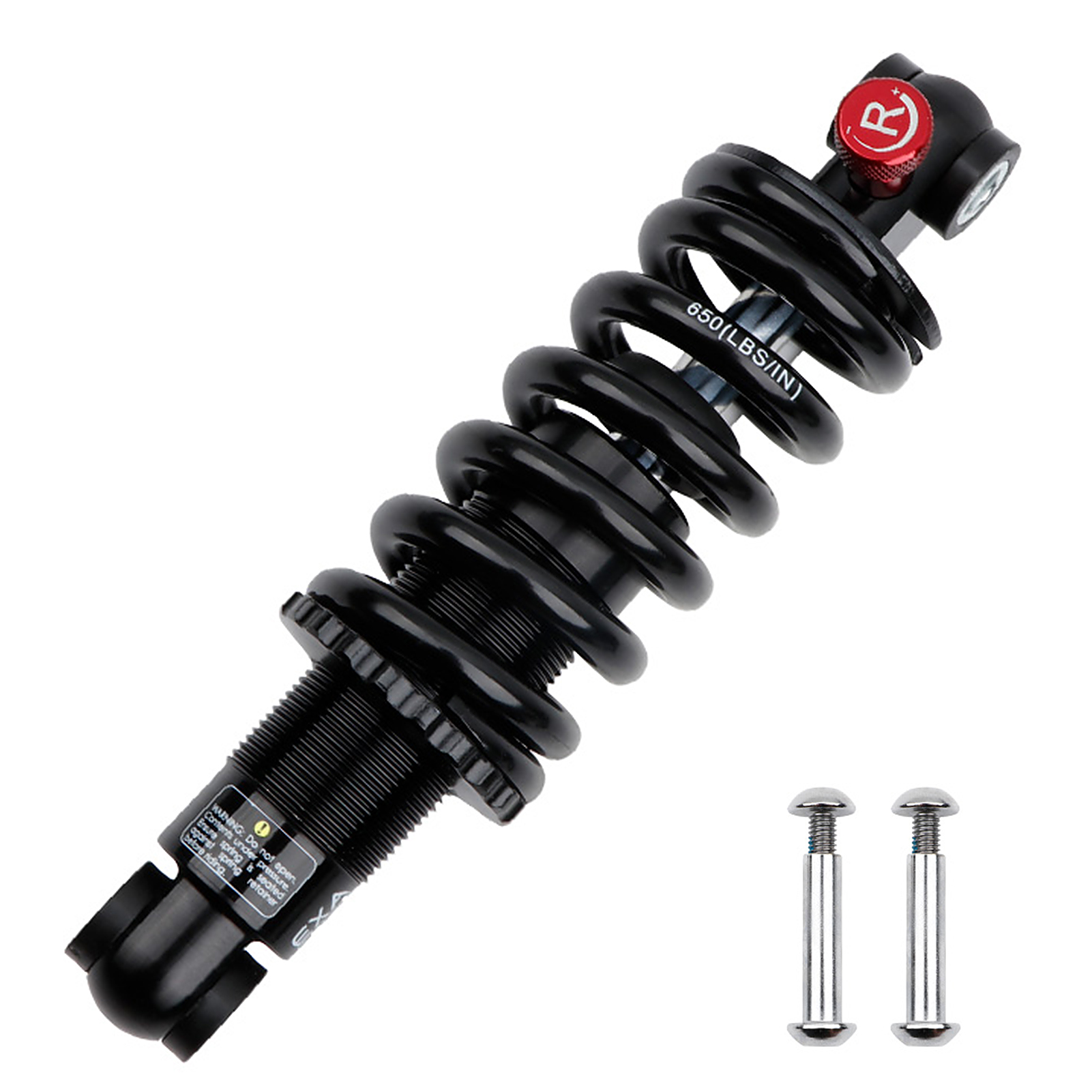 EXA Form Oil Pressure Spring Shock Damper Adjustable Suspension Spring Rebound Damping Shock Absorber 125/150/165/190mm