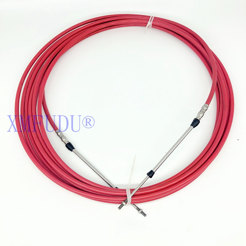 Marine Outboards Throttle Shift,Remote Control Box Cable 1m,1.5m,2m,2.5m,3m,3.5m,4m,4.5m,5m,5.5m,6m,7m,8m