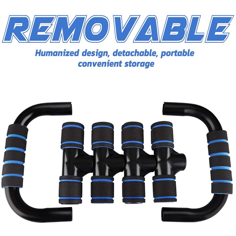 Par de soportes para flexiones, equipos de fitness con asa, soportes para entrenamiento muscular y deportes, soporte para flexiones