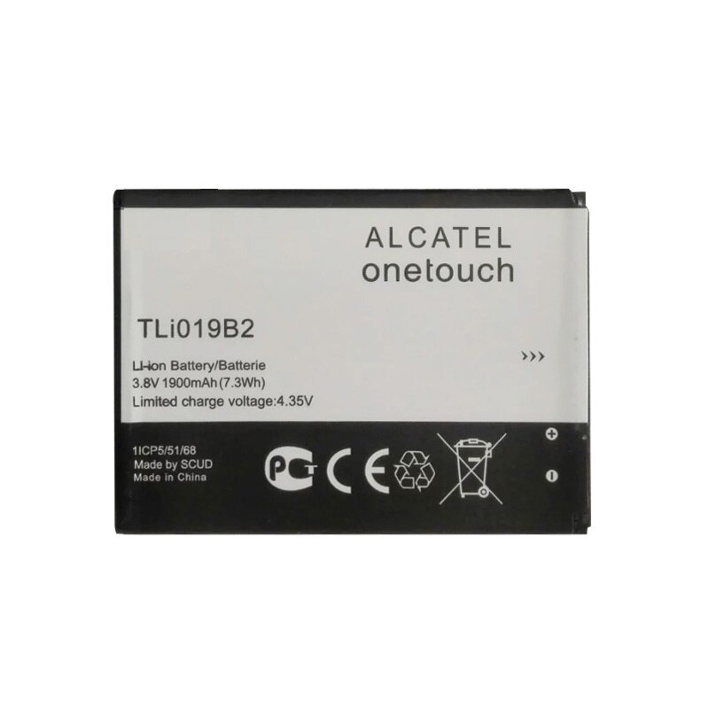 TLI019B1 TLi019B2 1900 mAh Bateria para ALCATEL ONE touch POP C7 OT-7041 7041D dual CAB1900003C2