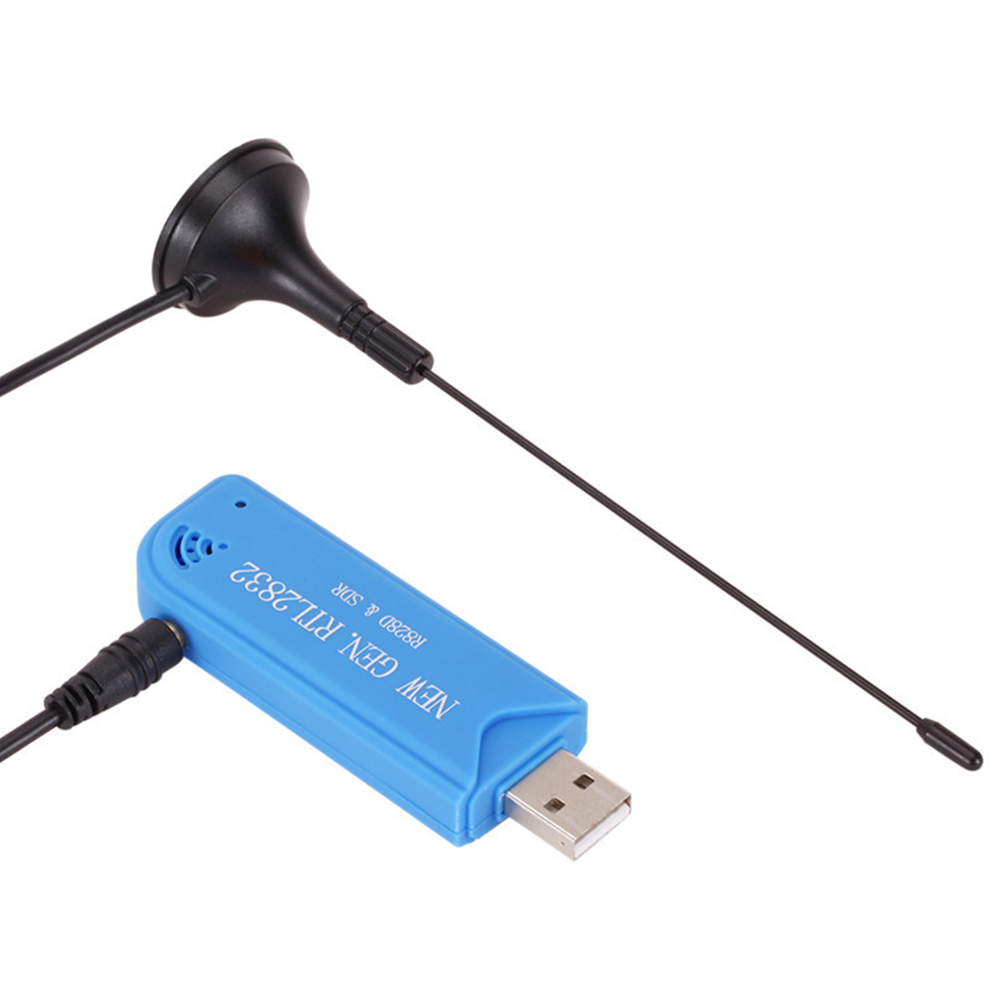 RTL2832U R828D A300U DAB TV Tuner With Antenna Plug And Play 25MHz To 1760MHz Stable Wireless SDR Receiver USB2.0 Portable Mini