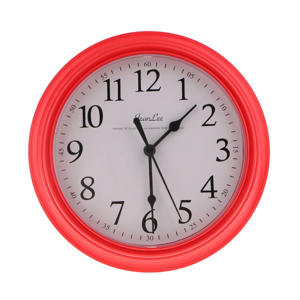 Neon klok Gulf logo wandklok decoratieve klok lichtklok USA 50's stijl retro neonklok eetkamer keuken woonkamer kantoor ca.44cm wit